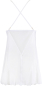 Preview: AXAMI 10259 Babydoll mit String S - XL weiß V-10459