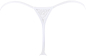 Preview: AXAMI 10259 Babydoll mit String S - XL weiß V-10459