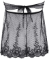 Preview: AXAMI 10164 Babydoll mit String S - XL schwarz V-9639