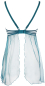 Preview: AXAMI 10156 Babydoll mit String S - XL grün V-9709