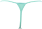 Preview: AXAMI 10163 Babydoll mit String S - XL grün V-9929
