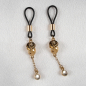 Preview: SYLVIE MONTHULE filigraner Brustschmuck AS124 ROSES gold