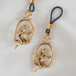 Preview: SYLVIE MONTHULE Brustschmuck "Libertines swings" AS94 gold