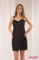 Preview: GRAZIELLA Unterkleid CHRISTIANE Gr. 38 - 50 champagner schwarz 80cm 27400907