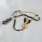 Preview: SYLVIE MONTHULE Körperschmuck für Herren COBRA gold BH158