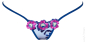 Preview: LUCKY CHEEKS Luxury String BLUESETTE - LC234B