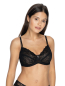 Preview: VIANIA 214462 CARMEN Bügel BH mit Spitze 75-95, B-E, schwarz 900