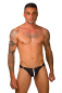 Preview: EROS VENEZIANI Herren String mit Clipverschluss CB108 schwarz