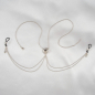Preview: SYLVIE MONTHULE Brustschmuck APFEL COS109 silber