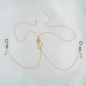 Preview: SYLVIE MONTHULE Halskette / Brustschmuck COS88 LADYLIKE gold