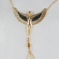Preview: SYLVIE MONTHULE Halskette / Brustschmuck COS90 "ISIS" gold