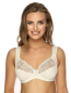 Preview: VIANIA 184460 HELGA Soft BH mit Spitze 80-100, B-E, cream 230