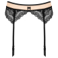 Preview: KOTEK Strapshalter / Strumpfhalter G001 schwarz beige S - XL