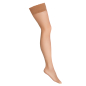 Preview: KOTEK Halterlose Strümpfe H020 Fishnet beige S - XL
