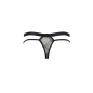 Preview: PASSION 029 String aus Tüll S-XXXL schwarz PM10022
