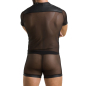 Preview: PASSION 052 Set Short / Pant und Shirt S-XXXL schwarz PM10019