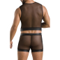 Preview: PASSION 053 Set Short / Pant und Weste S-XXXL schwarz PM10020