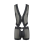 Preview: PASSION 053 Set Short / Pant und Weste S-XXXL schwarz PM10020