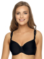 Preview: VIANIA 144457 SALLY Bügel BH mit Zierträgern und Spacer Cups 70-100, B-F, schwarz 900