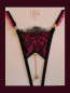 Preview: LOLA LUNA String SCARLETT fuchsia open S M L XL
