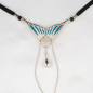 Preview: SYLVIE MONTHULE Schmuckstring ST205 "MERMAID" Gr. S silber