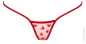 Preview: LUCKY CHEEKS Luxury String SWEETHEARTS - LC264SH_Faltschachtel