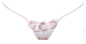Preview: LUCKY CHEEKS Luxury String WHITE BUNNY - LC235WB