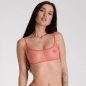 Preview: LUCKY CHEEKS Bralette / Bustier TRANSPARENT CORAL - LCCT015TC