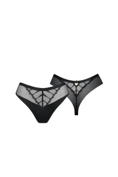 LISCA 012363 LOVELACE Brasilslip mit Spitze 42, 44 schwarz 02