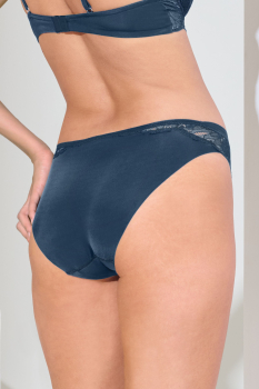 LISCA 012374 CHARISMA Slip mit Spitze 36-46 cosmic blue KZ