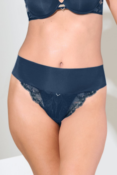 LISCA 012376 CHARISMA Brasil Slip mit Spitze 36-44 cosmic blue KZ
