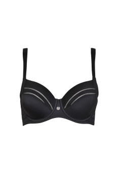 LISCA 80C SONDERPREIS 020147 ALEGRA Bügel BH mit Netz schwarz 02