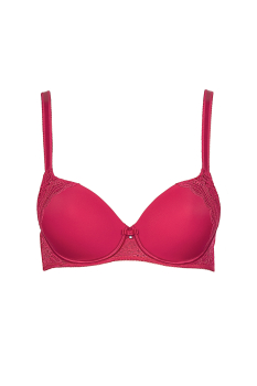 LISCA 020228 Sonderpreis EVELYN Bügel-BH mit Schale 95B rot A1