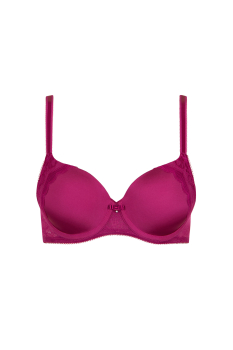LISCA 80G SONDERPREIS 020229 EVELYN Bügel-BH mit Schale wine rose WE