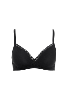LISCA 020282 INES Soft BH Baumwolle B-D, 75-95 schwarz 02