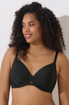 Preview: LISCA 85D SONDERPREIS 020327 LAURA Soft BH mit Schale schwarz 02
