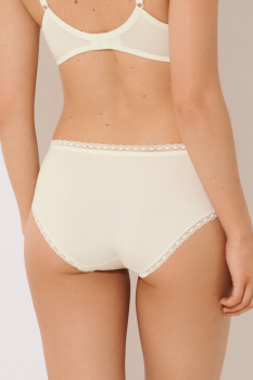 LISCA 022255 INES Slip Baumwolle 36-44 cream CE