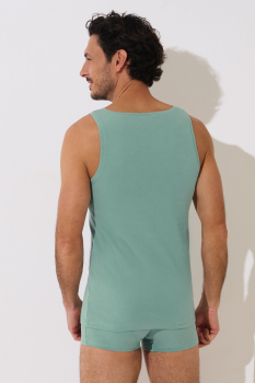 Preview: LISCA 031011 ODYSSEUS Unterhemd M-XXXL aloe green AG