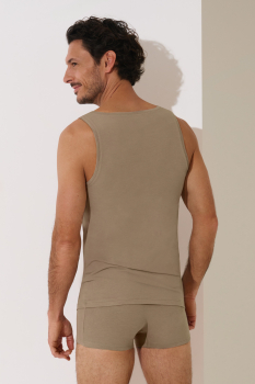 Preview: LISCA 031011 ODYSSEUS Unterhemd M-XXXL natural grey S4