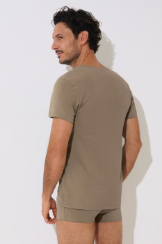 LISCA 031013 ODYSSEUS Unterhemd halbarm S-XXXL natural grey S4