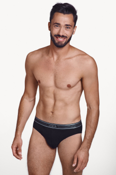 Preview: LISCA 032016 ZEUS Herren Slip S-XXL schwarz 02