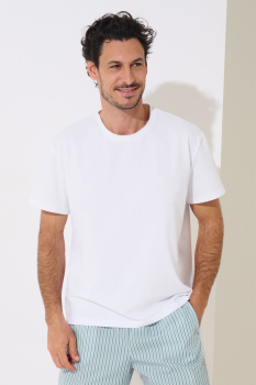 LISCA 035031 ARION Herren Pyjama / Schlafanzug S-XXL weiß 01