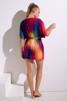 LISCA 049553 OLYMPIA Sommer / Strand Cardigan Onesize rainbow RB