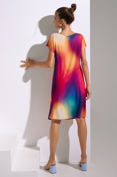 LISCA 049554 OLYMPIA Sommerkleid / Strandkleid Gr. S rainbow RB