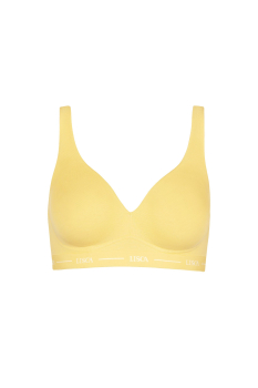 LISCA 060519 SUNFLOWER Soft-BH sportlich B-D, 70-75 sunny yellow SY