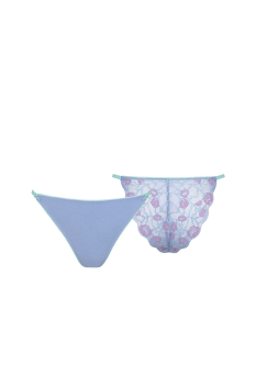 LISCA 062594 RAINBOW Slip mit Spitze 36-42 lavender blue LR