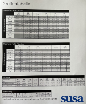 SUSA 664 Miederslip CAPRI 38 - 52 twilight 329