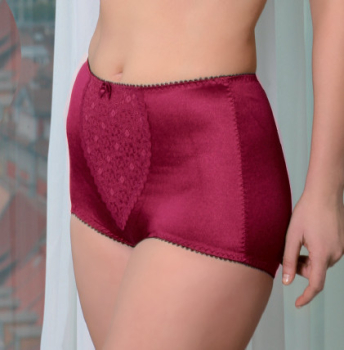 FORMAT 102060 Miederhose 75 - 120 weiß schwarz haut bordeaux