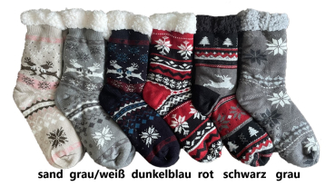 SUSA 111 Damen KUSCHELSOCKEN 1 Paar