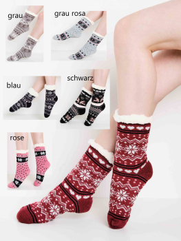 SUSA 114 Damen KUSCHELSOCKEN 1 Paar